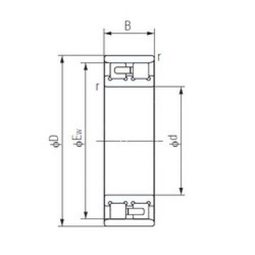 Rolamento NN3019 NACHI