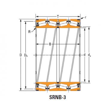 Rolamentos de rolo de rolo selado k168011 O-ring