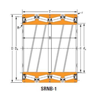 Rolamentos de rolo de rolo selado k161253 O-ring