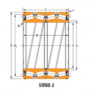 Rolamentos de rolo de rolo selado 752 O-ring