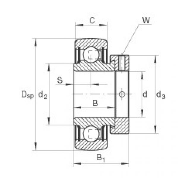 Rolamentos RA104-206-NPP-B INA #1 image