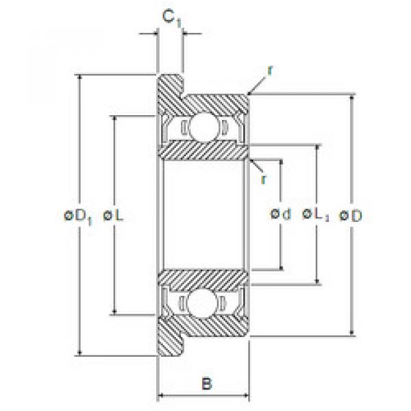 Rolamentos RF-1980DD NMB #1 image