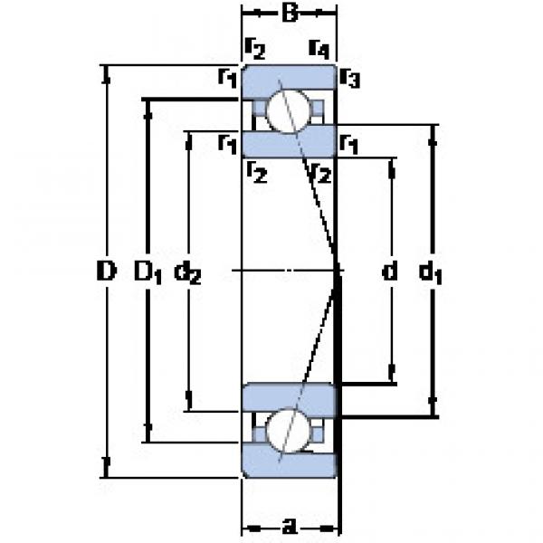 Rolando 7006 CE/HCP4A SKF #1 image