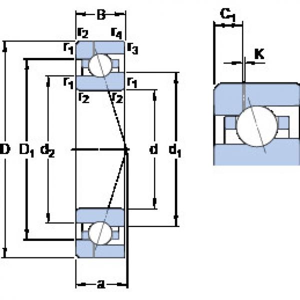 Rolando 7024 ACE/HCP4AH1 SKF #1 image