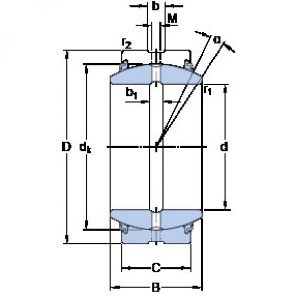 Rolando GEZ 204 ES-2LS SKF #1 image