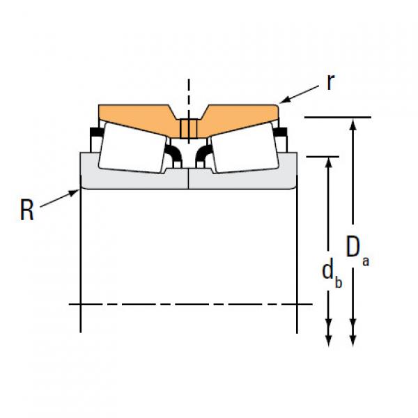 Bearing NA558 552D #1 image