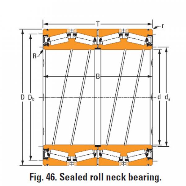 Rolamentos de rolo de rolo selado k159542 O-ring #2 image